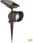 0045-0bz-01fj Hampton Bay Bronze Metal Outdoor Led Landscape Spot 0012109103896