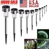 0212745venfl5231 Unbranded Garden Outdoor Stainless Steel Led Solar Landscape 712355441628