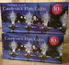 084358044831 Unbranded Antique Look Candlestick Path Lights Pathway Garden