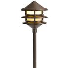 0884504 Kichler Olde Bronze Low Voltage Hardwired Led Path 737995283155