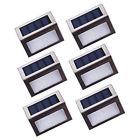 1 Hkyh Upgraded Led Newest Pack Solar Bright Step 696233277687