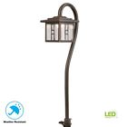 1001488307 Hampton Bay Bronze Outdoor Integrated Led Path Light