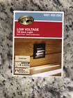 1001492055 Hampton Bay Low Voltage Black Halogen Louver Deck 627442083264