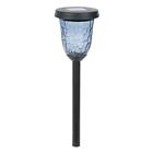 1001855894 Hampton Bay Solar Powered Led Black Path Light 627442083653