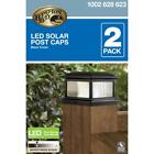 1002628623 Hampton Bay Led Lamp Outdoor Black Solar Post 6921341910046