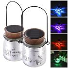 11sjl001-haw-co Apluschoice Solar Powered Led Lantern Jar Lamp Color 657258003538