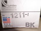 1211-1frosted 1211-1 Cooper Lumiere Landscape Frosted Step Light Bronze