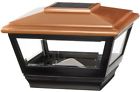 132269 Veranda Vinyl Solar Light Copper Top Post Cap 0090489213510
