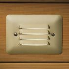 15072azt Kichler Lighting Acrylic Lens Louvered Step Light 783927150729