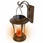 155034 Ecothink Eco Think Antique In Solar Flame Wall Hanging Light