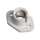 15607wht Kichler Textured White Landscape Surface Mounting Bracket 783927400916