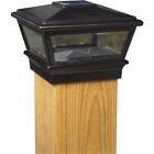 158389 Ufpi Deckorators Black Solar Post Cap 090489253646
