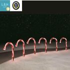166-1118-1 Unbranded Warm White Led Candy Cane Christmas Pathways 029944514350