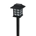 191296145862 Northlight Seasonal Black Chinese Lanterns Solar White Led