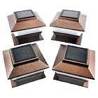 1nl2ur2fe8xg9bu1 Unbranded Outdoor Garden Solar Led Post Deck Cap Square Fence