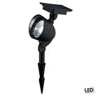 20094 Hampton Bay Solar Black Outdoor Integrated Led Landscape 0082392200947