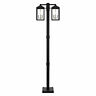 20599 20599-04 Livex Lighting Nyack Light Tall Post Black With 847284068438