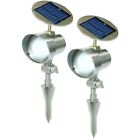 39290 21132 Pewter Solar Light Outdoor 8 00254 4