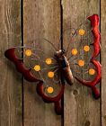 2381909 Afoyft Butterfly Solar Light Garden Wall Art Fence Deck Patio