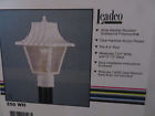 250 Wh Leadco Outdoor White Lamp Post Light Lantern 761083025075