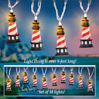 25802 Outdoor String Light Summer Lighthouse Decoration Yard Lighted 700535125802