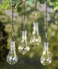 2610538 Afoyft Set Of Led Hanging Solar Lights Tree Deck Porch