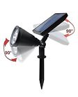26277 White Solar Lights 2-in-1 Powered 4
