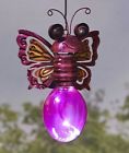 2870705 Afoyft Pink Solar Light Bouncy Bug Porch Patio Deck Tree