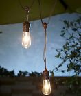 2910305 Afoyft White Adjustable Edison Light String Porch Patio Umbrella Deck