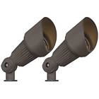 2c503 John Timberland Hooded Bronze Led Landscape Spotlight 886305244420