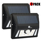 315us-0001 2 Weatherproof Solar Powered Motion Led Light Garden Security 0888521013293