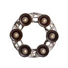 32607512 Hds Solar Metal Caps Garden Wreath Lawn Yard Decor