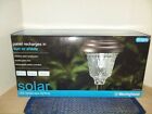 333228-65ss Westinghouse Piece Spectrum Led Solar Landscape Lights Brown Finish Glass