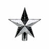 33371675 Christmas Silver Cool White Lighted Kaleidoscope Tree Topper 193228085598