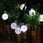 34057 Qdt Patio String Lights Solar Globe Outdoor Party 780847934057