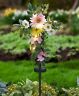 3420738 Afoyft Spring Solar Lighted Cross Garden Stake Yard Art Lawn
