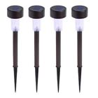 38989 Outdoor Path Lights Brown Stake Garden Lawn Lighting 638908338989