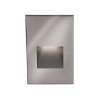 4021-30ss White Wac Lighting Ledme Vertical Step And Wall Light Soft