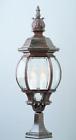 4072 Wh Trans Globe Lighting Francisco Postmount Lantern 736916185608