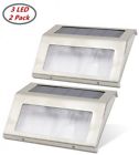 43219-63694 Gmfive Led Solar Power Step Light Outdoor Garden 0711420607914