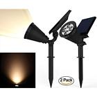4321912075 Magictec Spotlights Solar Warm Light Adjustable Led Wall 739450465113