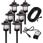 4321939095 Landscape Lighting Pack Lumen Low Voltage Led Pathway Kit Bronze