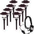 43338-12017 Paradise Pack Aluminum Led Low Voltage Path Light 696231126918