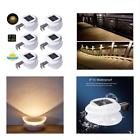 4336505620 Ds Lighting Solar Fence Lights Outdoor Led Gutter 661083556077