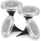 4336506412 Covod Solar Inground Lights Ground Garden Outdoor Led 661273693209