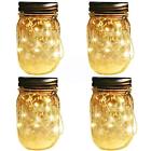 4336506532 Solar Landscape Lighting Mason Jar Hanging Lights Pack 714929752406