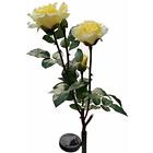 4336506596 My Solar Path Lights Yellow Rose Flower Led Garden Night