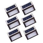 4336508283 Hkyh Upgraded Led Newest Pack Solar Bright Step Light Stairs