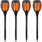 4336ga Gold Armour Tiki Torches Outdoor Solar Pack Light 727306039021
