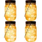 43397-39057 Mason Jar Art Solar Lanterns Hanging Lights Fairy 659514593982
